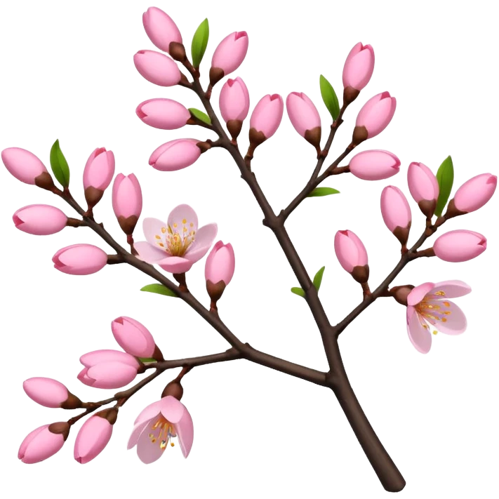 Prunus amygdalus emoji