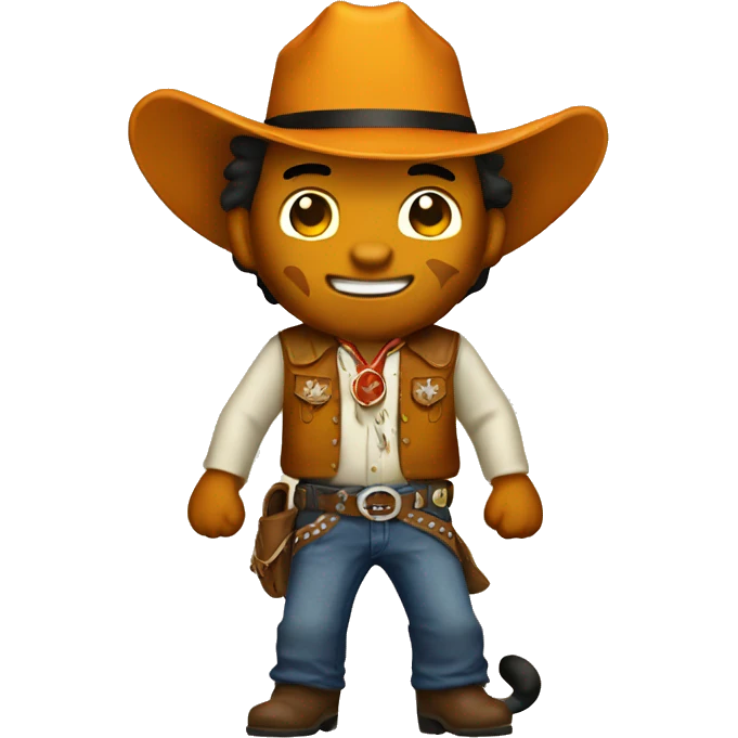 Tiger cowboy emoji