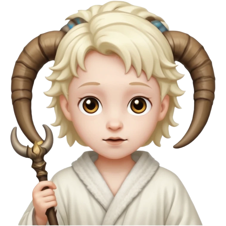 CHILD WITH RAM HORNS emoji