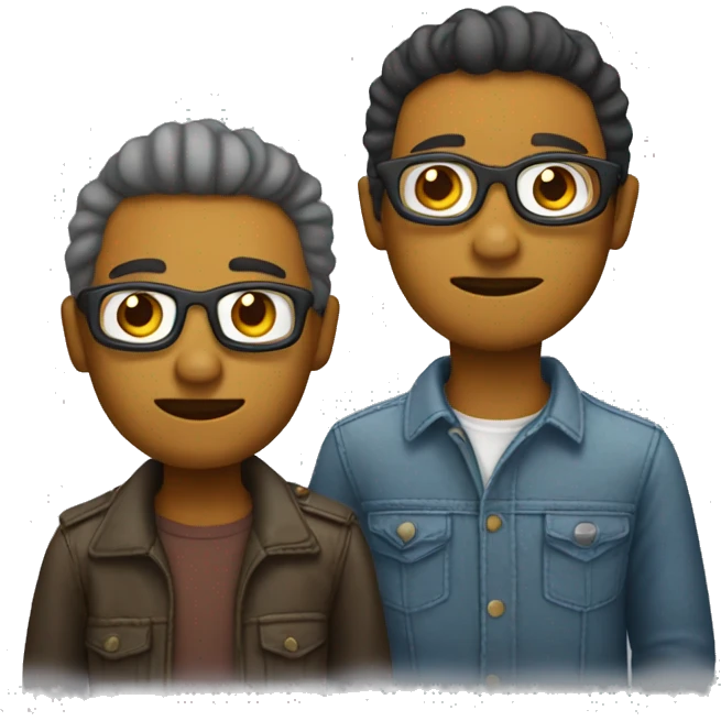 no sé con lentes de sol emoji