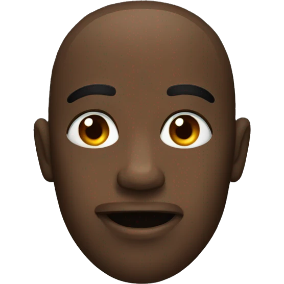Black broken emoji emoji
