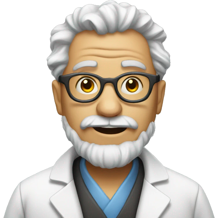crazy scientist emoji