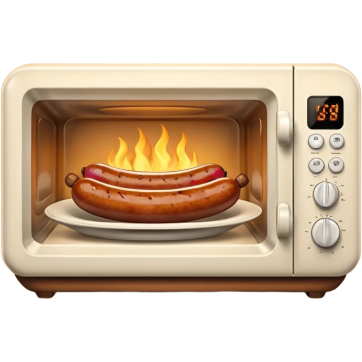 sausage microwave emoji