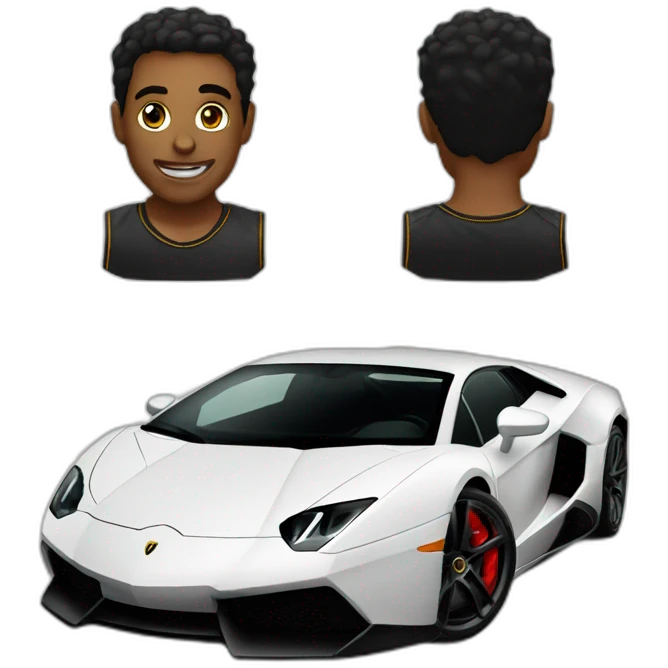 Lamborgini emoji