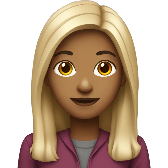 normal university student girl emoji