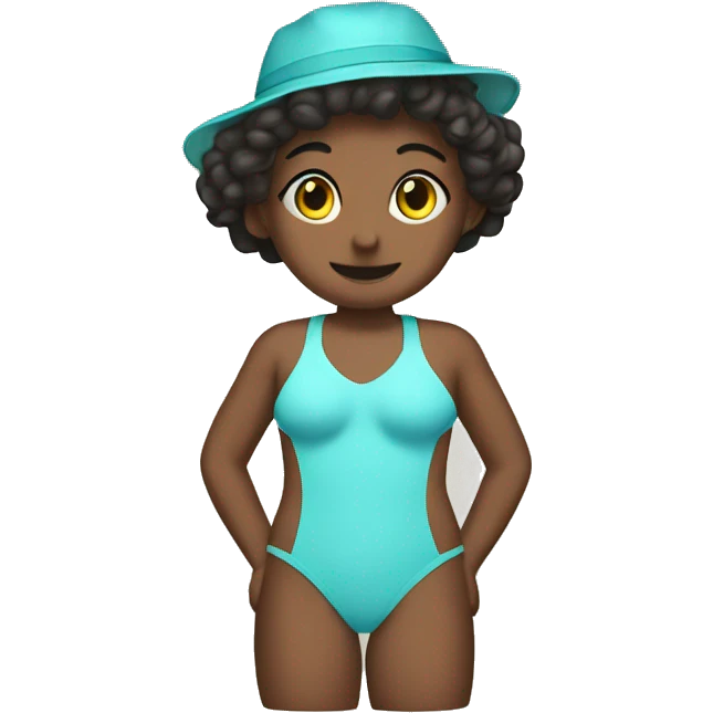 Costal bathing suit emoji