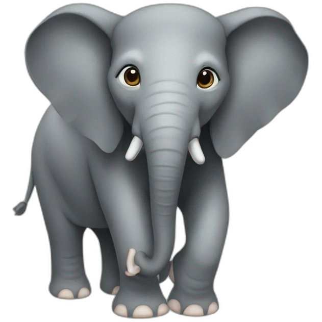 elephant from tailand emoji
