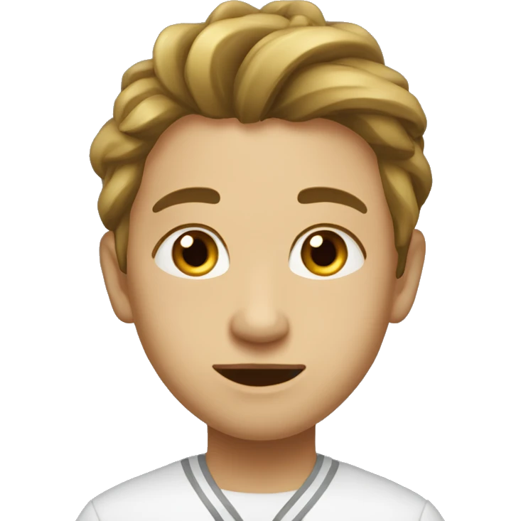 девушка восхищается  emoji