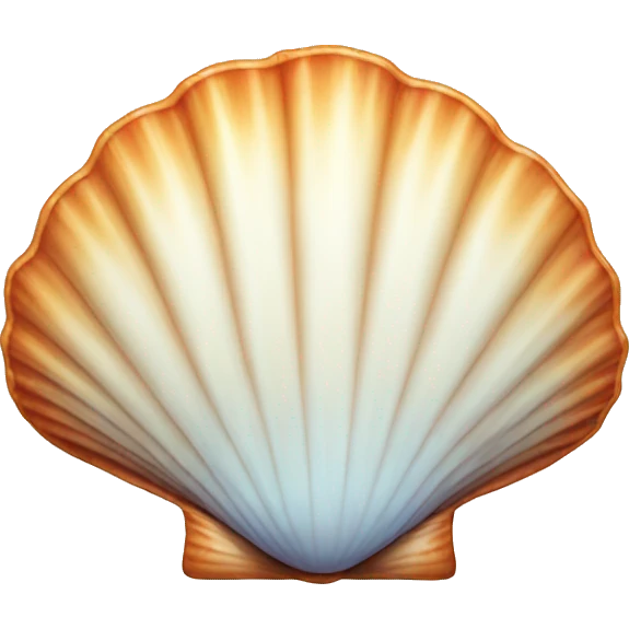 Scallop shell emoji