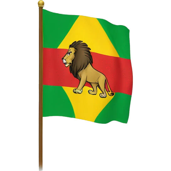 ethiopian lion flag emoji