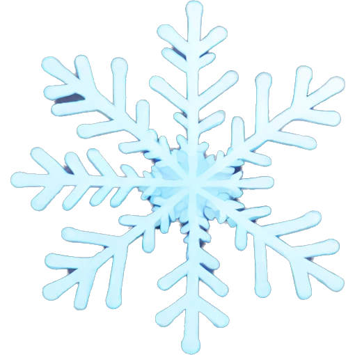 snowflake emoji