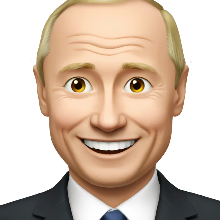 Putin smile emoji