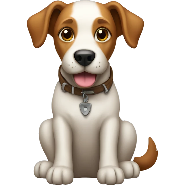 Dog as craftsman emoji