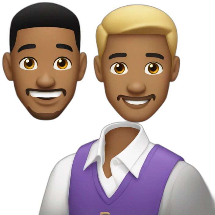 justin bieber and will smith emoji
