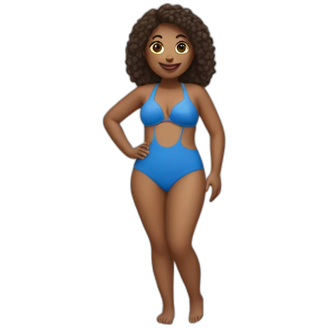 Swimsuit woman emoji