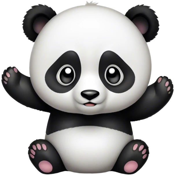 Panda Shrugging emoji