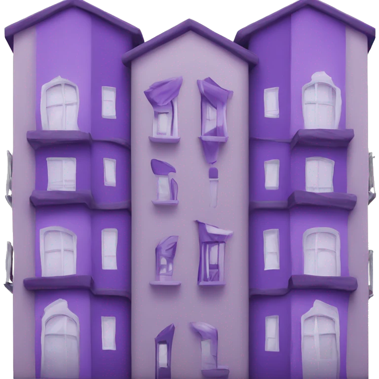 purple sign for leasing real estate emoji