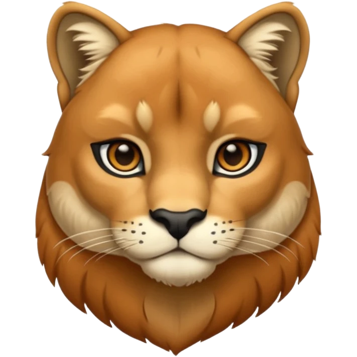 Un puma emoji