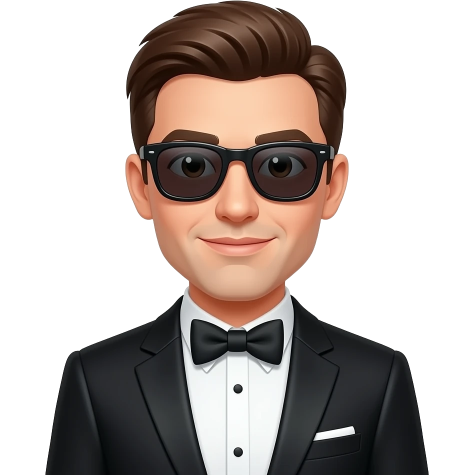 🤵🏻😎 emoji