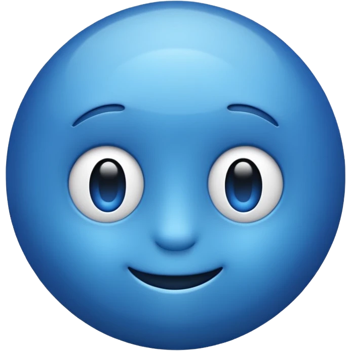 Blue emoji  emoji