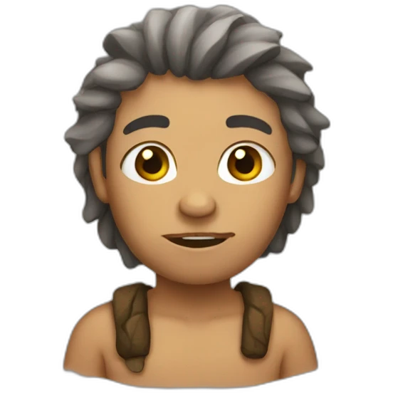 cave dweller emoji