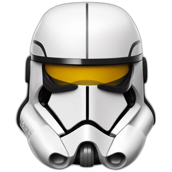 Stikcer of Lego Star Wars Trooper emoji