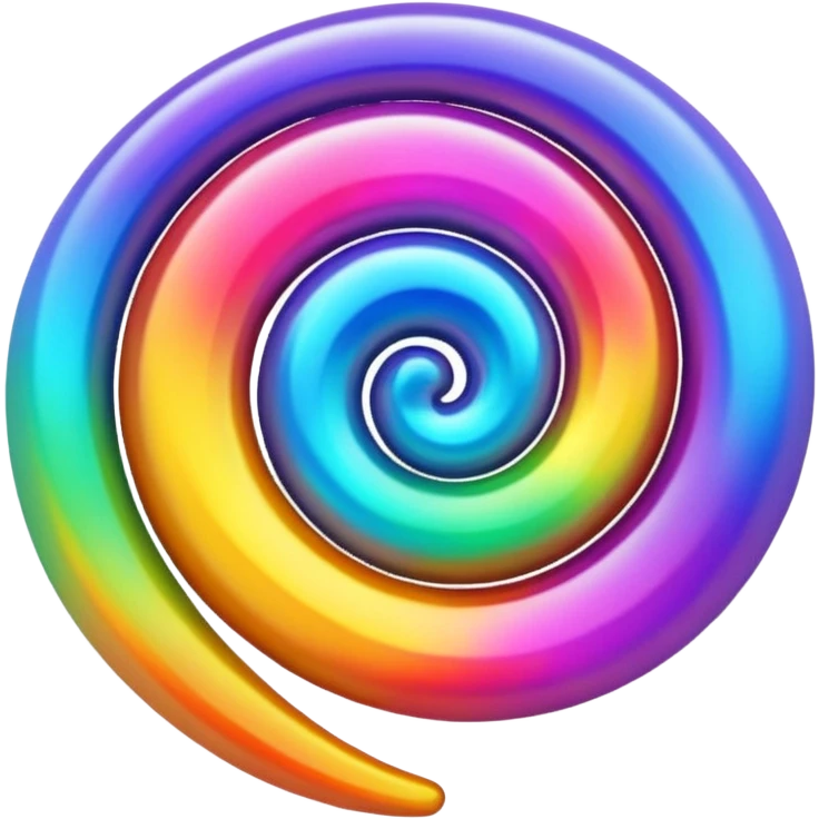 colorful swirling dream emoji