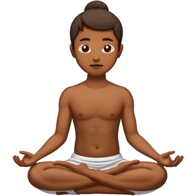 meditation emoji