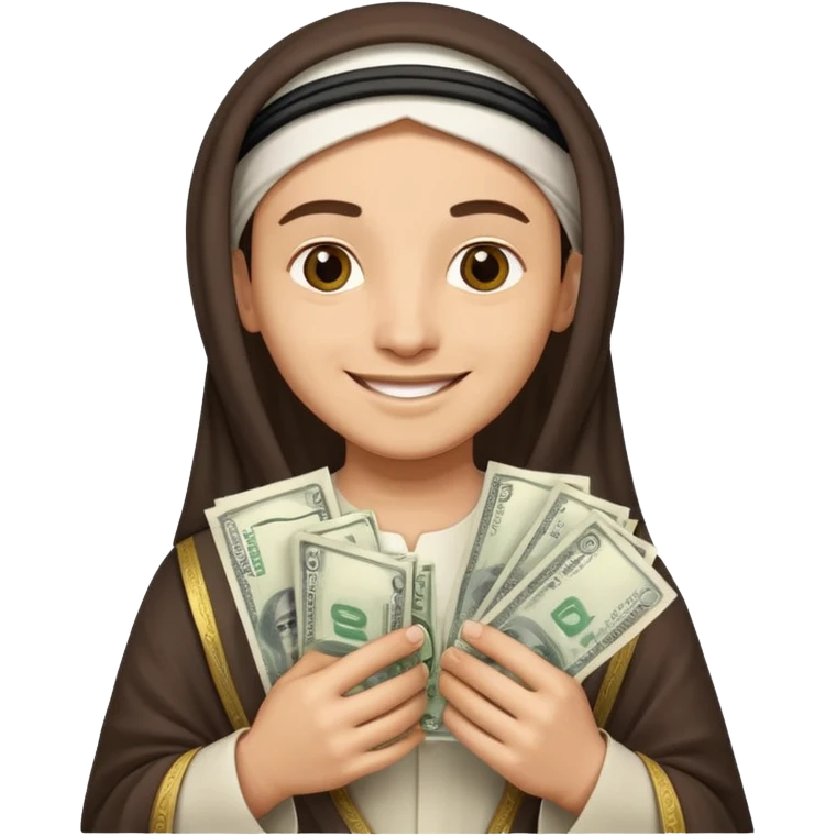 Un árabe con mucha plata  emoji