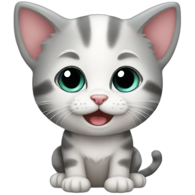 Small kitten emoji