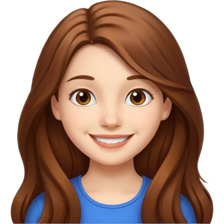 Kind girl 😇 emoji