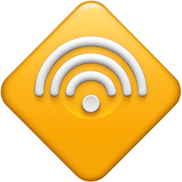 Minimalist “No Wi-Fi” icon emoji