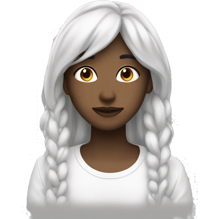 white color emoji aesthetic emoji