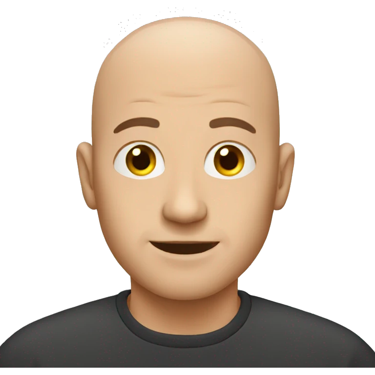 bald man emoji