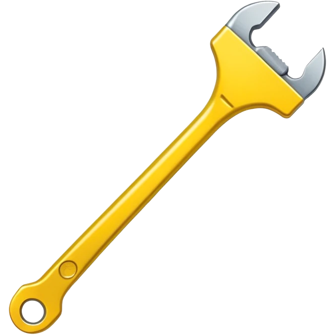 yellow wrench emoji