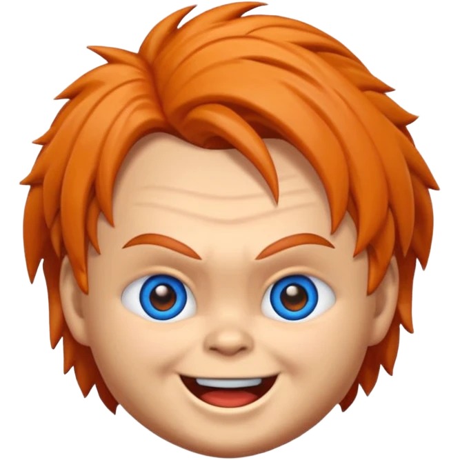 Un emojin de chuky emoji