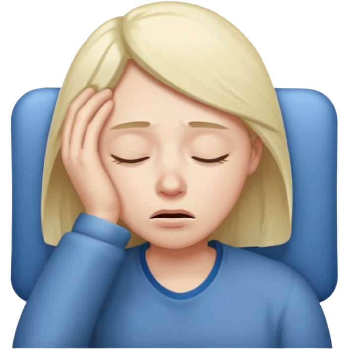 Sleep problems emoji
