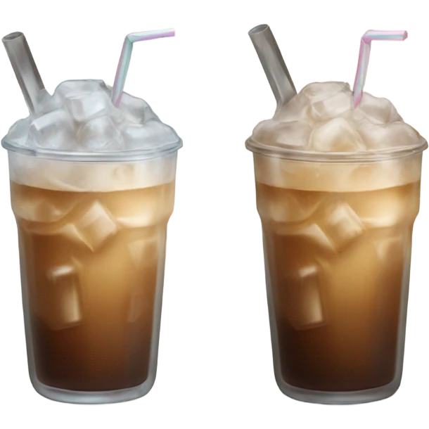Iced coffee  emoji