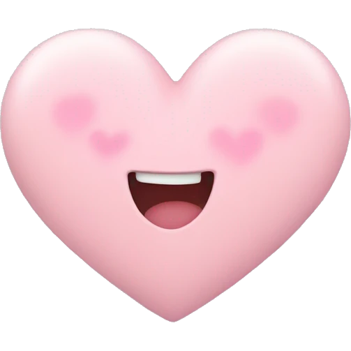 pastel heart emoji