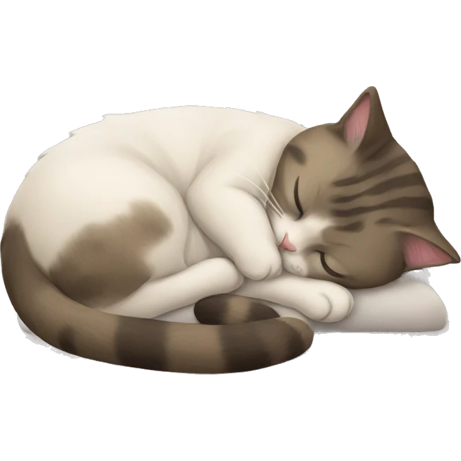 sleeping cat  emoji