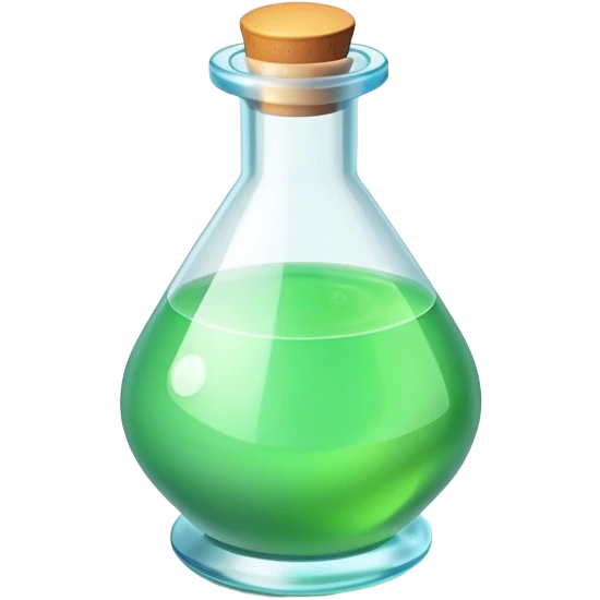 Clash of Clans aesthetic: Cinematic Playful 3D Isometric Health Potion Emoji, rendered in a 3D vector-style similar to standard emojis with minimal shading and bold, simplified shapes. A compact, distinct form with signature details, softly glowing with a fantasy RPG magic charm. Simplified yet unmistakably iconic, highly detailed and consistent, glowing with a soft radiance and high shine. Stylized with a touch of heroic grandeur and a soft glowing outline, capturing the essence of a beloved gaming relic with a friendly, playful manner! emoji