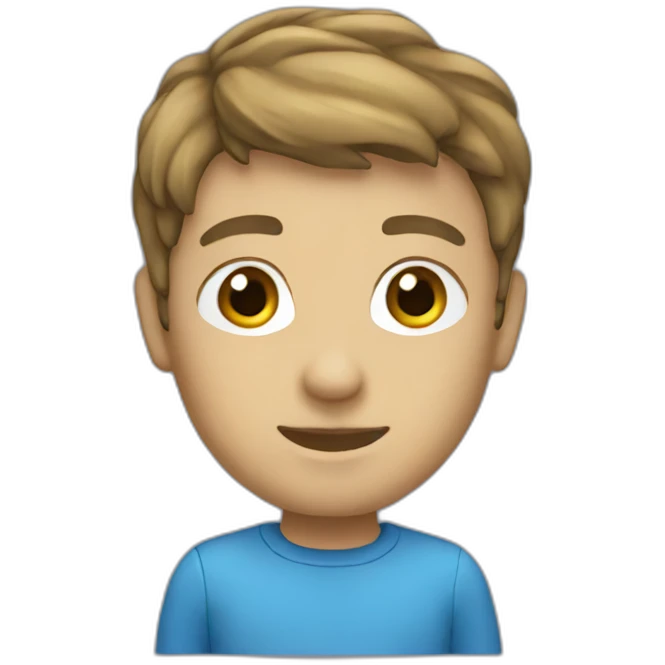 Avatar blue emoji
