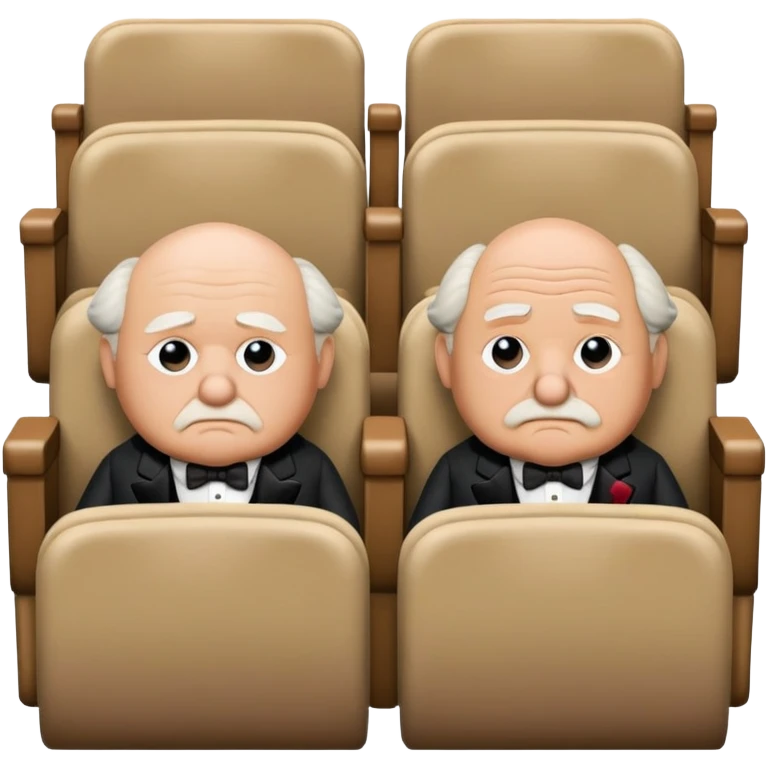 Statler and Waldorf  emoji
