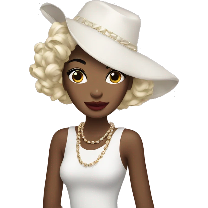 Beauty with chanel emoji