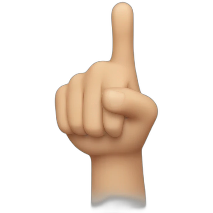 hand pointing at you emoji
