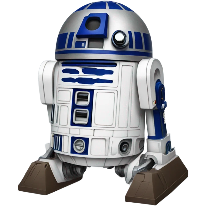 R2d2 on a computer emoji