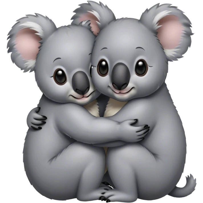 Koala hugs emoji