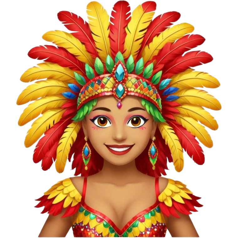 bailarina de samba de brasil emoji