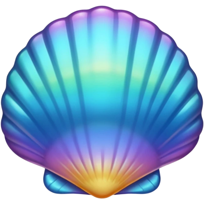 transparent shell emoji