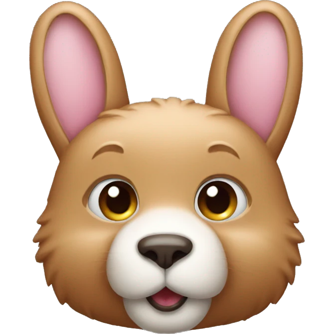 bunny bear  emoji